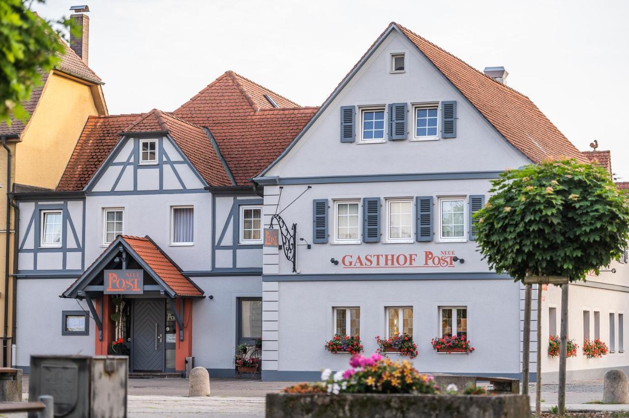 Hotel-Gasthof Neue Post Leutershausen  외부 사진