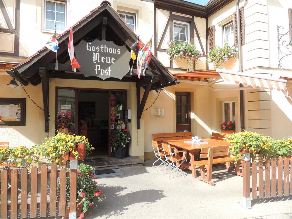 Hotel-Gasthof Neue Post Leutershausen  외부 사진