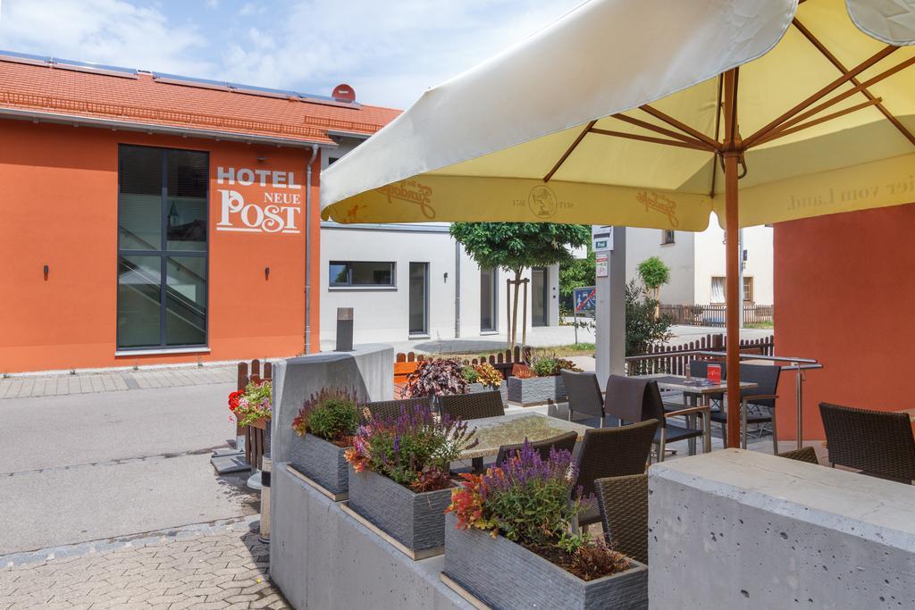 Hotel-Gasthof Neue Post Leutershausen  외부 사진