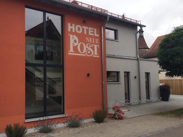Hotel-Gasthof Neue Post Leutershausen  외부 사진